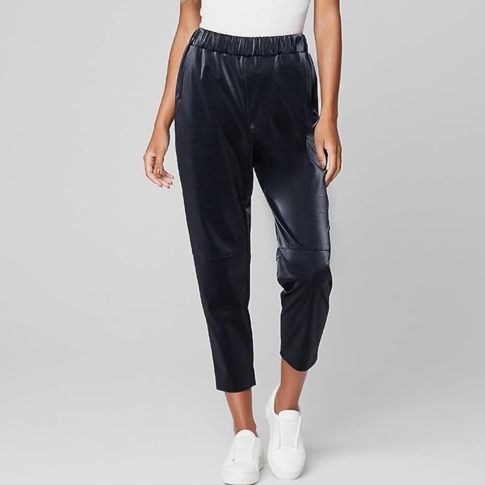 Blank NYC Vegan Leather Ankle Pants